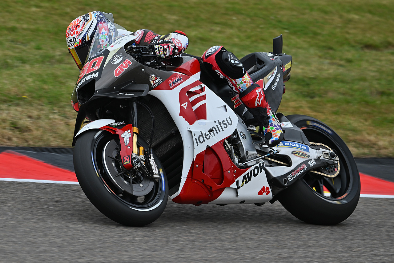 中上貴晶（LCRホンダ・イデミツ）／2023MotoGP第7戦ドイツGP 2日目