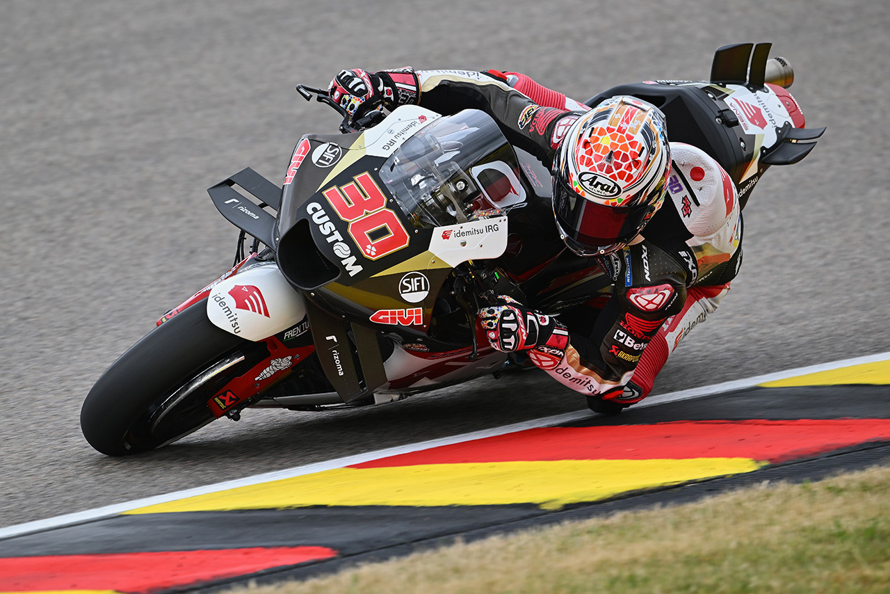中上貴晶（LCRホンダ・イデミツ）／2023MotoGP第7戦ドイツGP 2日目