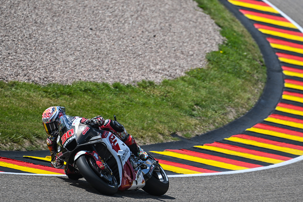 中上貴晶（LCRホンダ・イデミツ）／2023MotoGP第7戦ドイツGP 2日目