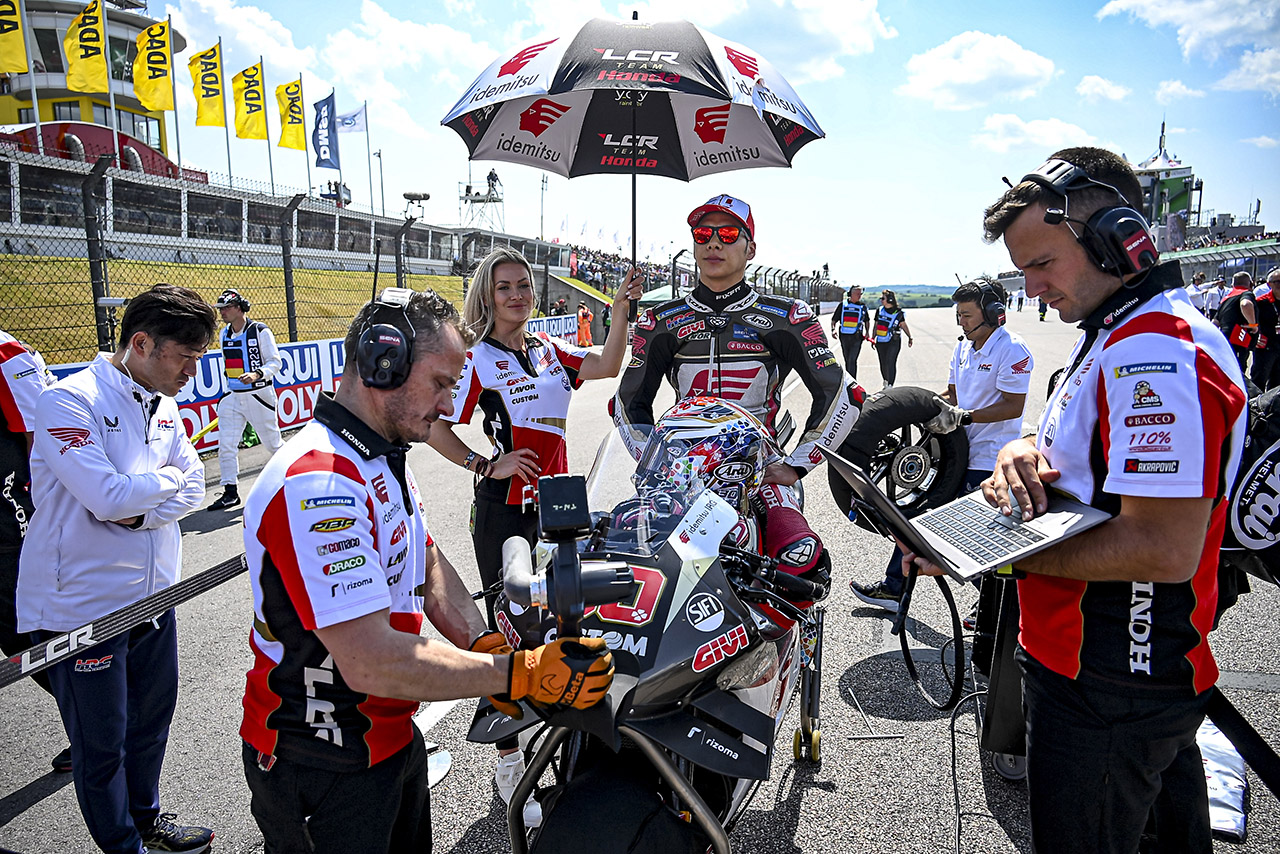 中上貴晶（LCRホンダ・イデミツ）／2023MotoGP第7戦ドイツGP 2日目