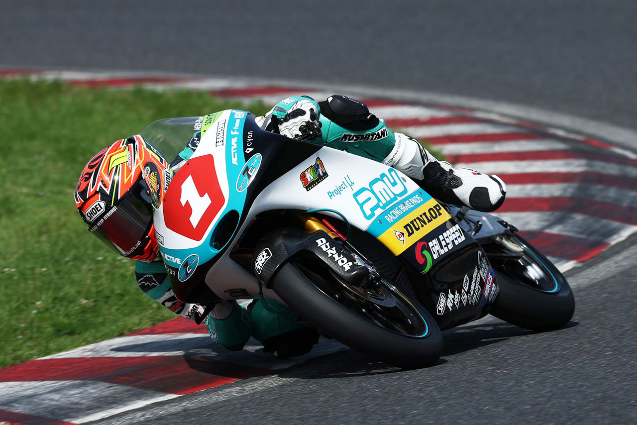 尾野弘樹（P.MU 7C GALESPEED）／全日本ロード第4戦筑波J-GP3