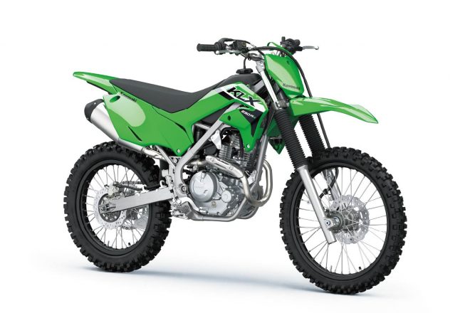 カワサキ・KLX230R S（2024年モデル／ライムグリーン）