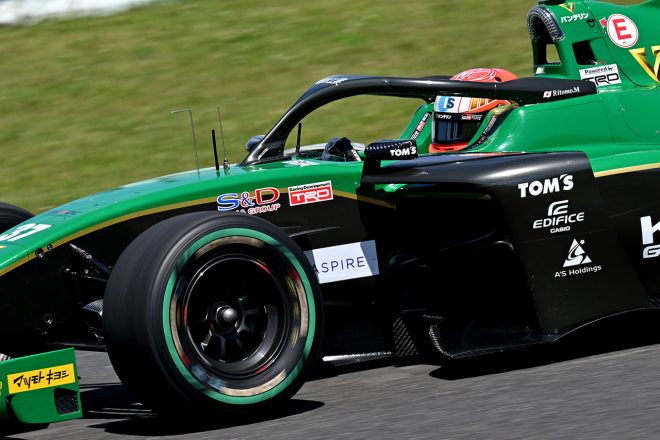 2023スーパーフォーミュラ第5戦SUGO　宮田莉朋（VANTELIN TEAM TOM’S）