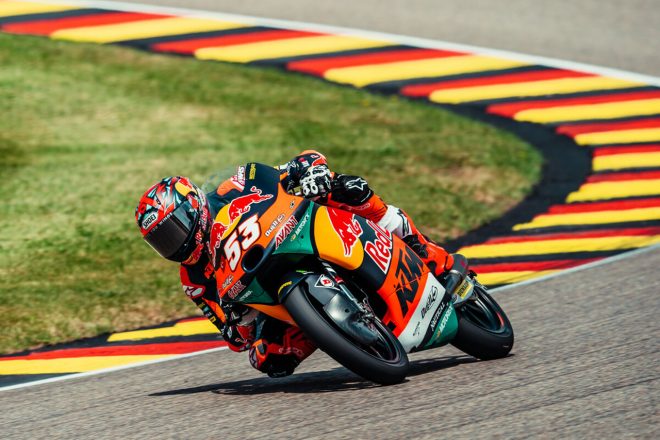 Moto3：デニス・オンジュ（Red Bull KTM Ajo）／2023MotoGP第7戦ドイツGP
