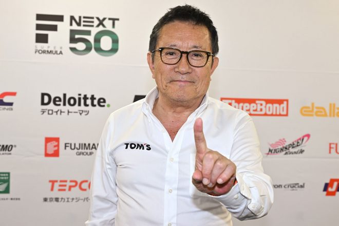 2023スーパーフォーミュラ第5戦SUGO　舘信秀監督（VANTELIN TEAM TOM’S）