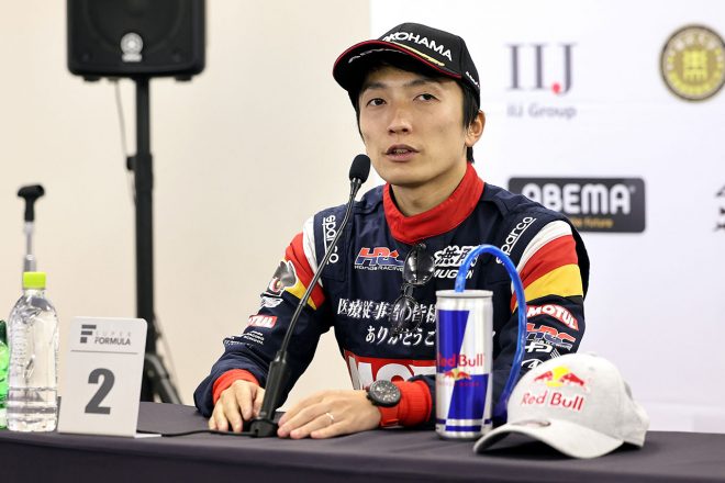 2023スーパーフォーミュラ第5戦SUGO　野尻智紀（TEAM MUGEN）