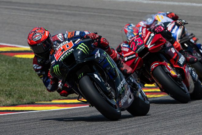 ファビオ・クアルタラロ（モンスターエナジー・ヤマハMotoGP）／2023MotoGP第7戦ドイツGP決勝
