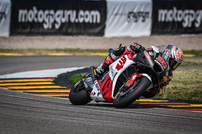 中上貴晶（LCRホンダ・イデミツ）／2023MotoGP第7戦ドイツGP 決勝
