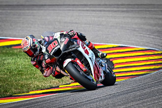 中上貴晶（LCRホンダ・イデミツ）／2023MotoGP第7戦ドイツGP 決勝