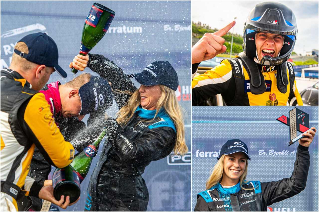 RX2eは『#YellowSquad』から参戦のアイザック・シェクヴィストが制し、コチュリンスキーはいきなりの3位表彰台を獲得した