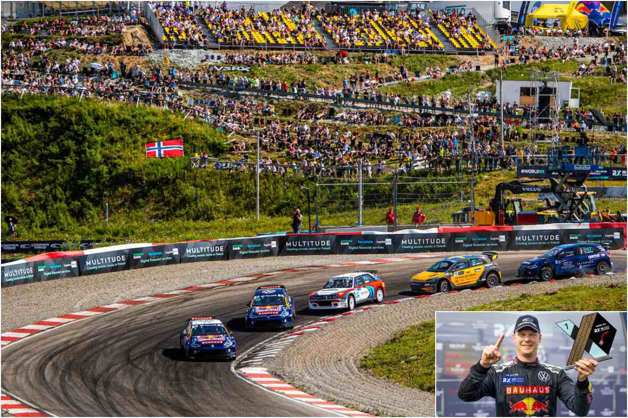 週末"パーフェクトスイープ"達成の"5冠"王者ヨハン・クリストファーソン（Volkswagen RX1e）