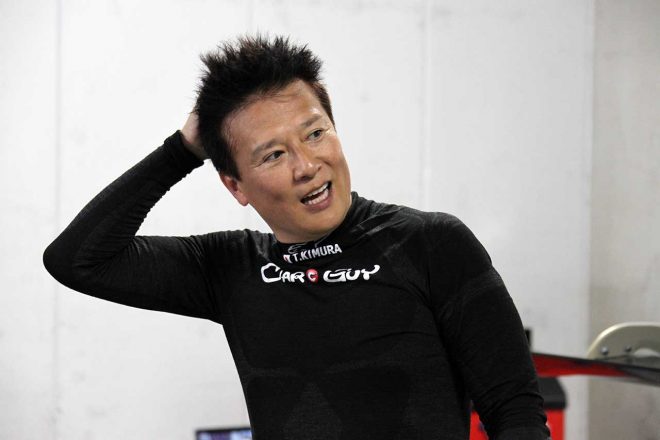 2023GTWCアジア第4戦富士　レースを終えた直後の木村武史（カーガイ・レーシング）