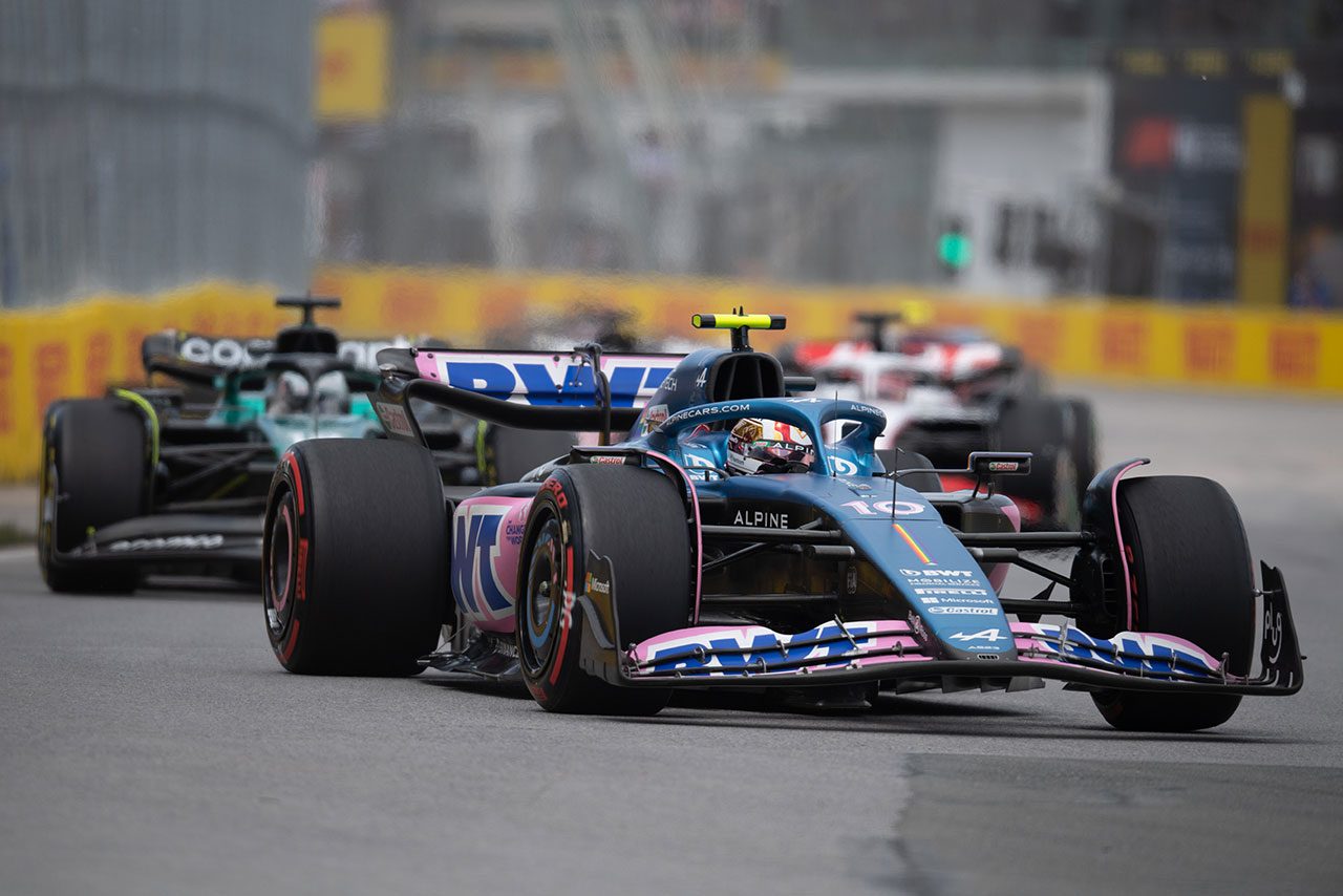 ガスリー「最初のSCは不運だったが、全体的なペースは悪くなかった」：アルピーヌ F1第9戦決勝 | F1 | autosport web