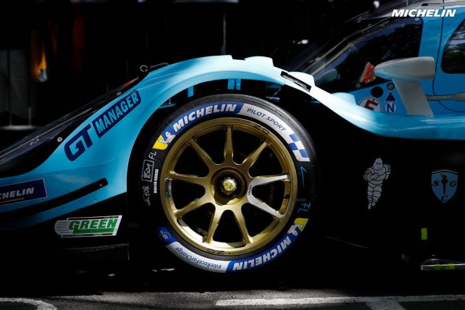 現在のWECハイパーカー／IMSA GTP用タイヤは、ル・マンで4スティントを走れる設計がなされている