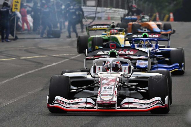 2023スーパーフォーミュラ第5戦SUGO　大嶋和也（docomo business ROOKIE）