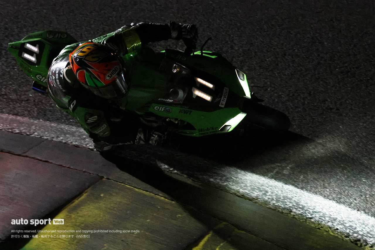 渡辺一樹（TEAM KAWASAKI WEBIKE TRICKSTAR）／2023EWC第2戦スパ24時間 決勝