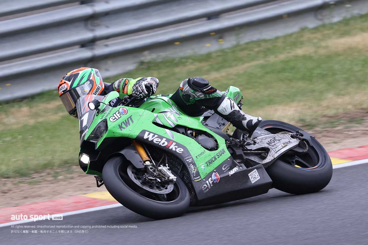 渡辺一樹（TEAM KAWASAKI WEBIKE TRICKSTAR）／2023EWC第2戦スパ24時間 決勝