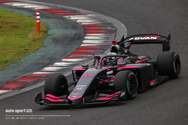 2023スーパーフォーミュラ富士公式テスト　大湯都史樹（TGM Grand Prix）