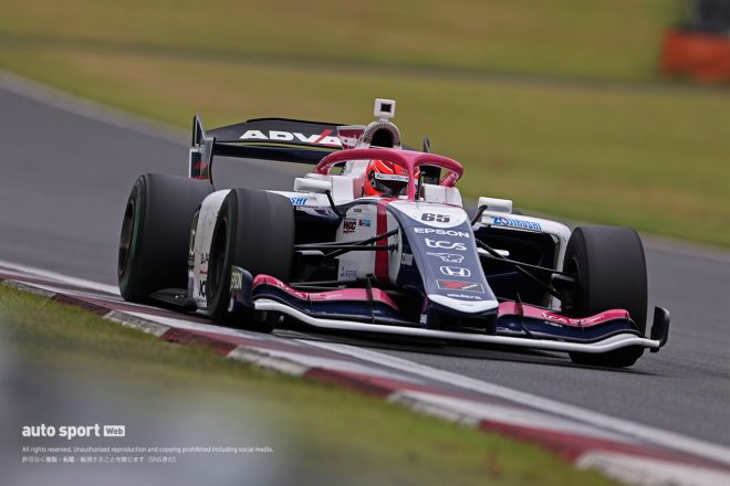 2023スーパーフォーミュラ富士公式テスト　佐藤蓮（TCS NAKAJIMA RACING）