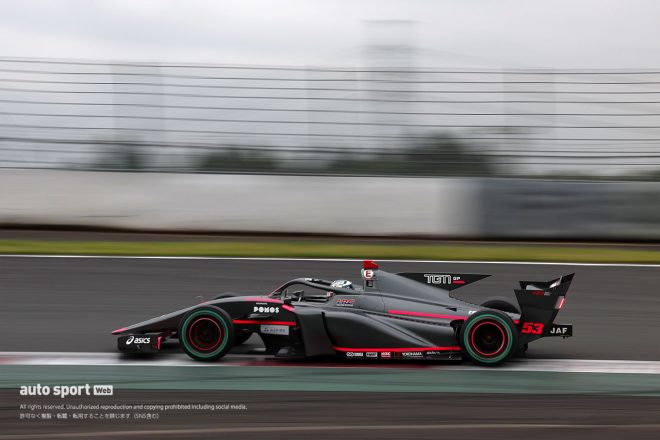 2023スーパーフォーミュラ富士公式テスト　大湯都史樹（TGM Grand Prix）