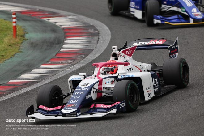 2023スーパーフォーミュラ富士公式テスト　佐藤蓮（TCS NAKAJIMA RACING）