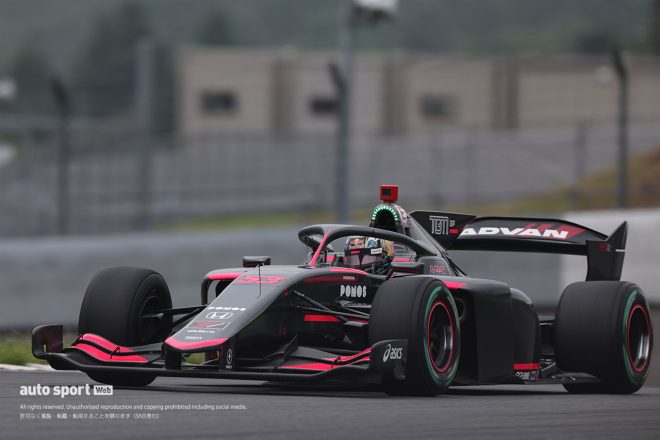 2023スーパーフォーミュラ富士公式テスト　大湯都史樹（TGM Grand Prix）