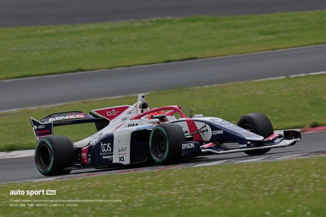 2023スーパーフォーミュラ富士公式テスト　佐藤蓮（TCS NAKAJIMA RACING）