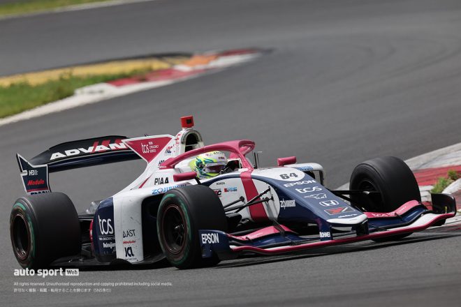 2023スーパーフォーミュラ富士公式テスト　山本尚貴（TCS NAKAJIMA RACING）