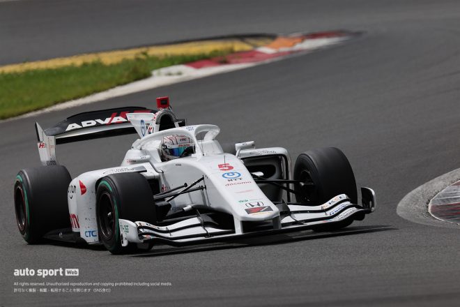 2023スーパーフォーミュラ富士公式テスト　牧野任祐（DOCOMO TEAM DANDELION RACING）