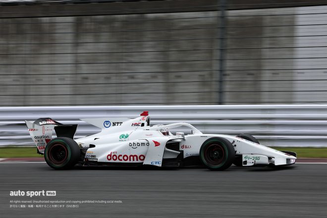 2023スーパーフォーミュラ富士公式テスト　牧野任祐（DOCOMO TEAM DANDELION RACING）