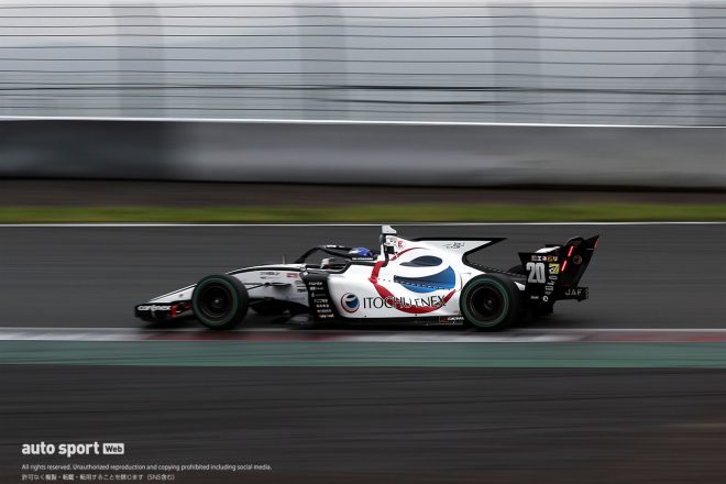 2023スーパーフォーミュラ富士公式テスト　平川亮（ITOCHU ENEX TEAM IMPUL）