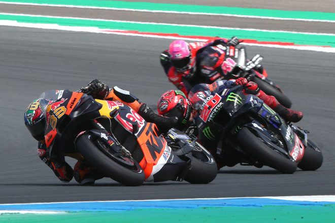 スプリントレースでの3位争い／2023MotoGP第8戦オランダGP