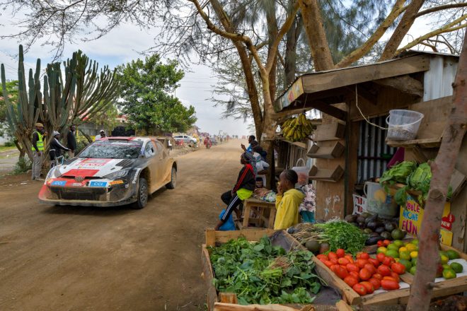 エルフィン・エバンス(トヨタGRヤリス・ラリー1) 2023年WRC第7戦サファリ・ラリー・ケニア