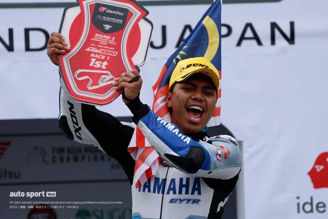 ASB1000 レース1：カスマ・ダニエル・カスマユディン（YAMAHA GEN BLU Racing Team ASEAN）／2023FIMアジアロード第3戦日本ラウンド