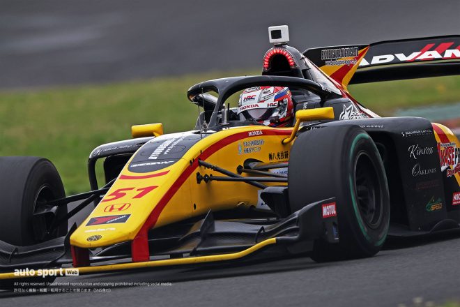 2023スーパーフォーミュラ富士公式テスト　大津弘樹（B-Max Racing Team）