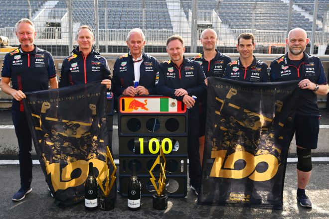 2023年F1第9戦カナダGPで100勝目を飾ったレッドブル