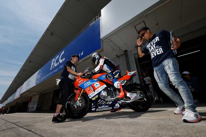 2023鈴鹿8耐 合同テスト：ジョシュ・ウォータース（S-PULSE DREAM RACING・ITEC）