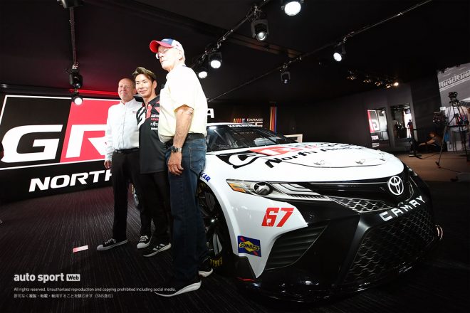 小林可夢偉が8月13日にインディアナポリスでNASCARに電撃スポット参戦へ。ル・マンで発表