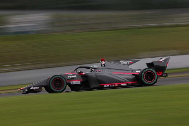 2023スーパーフォーミュラ富士公式テスト　大湯都史樹（TGM Grand Prix）