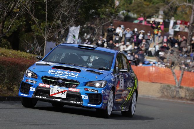 スバルWRXラリーチャレンジ（新井敏弘／SUBARU RALLY CHALLENGE）　2023全日本ラリー第2戦新城
