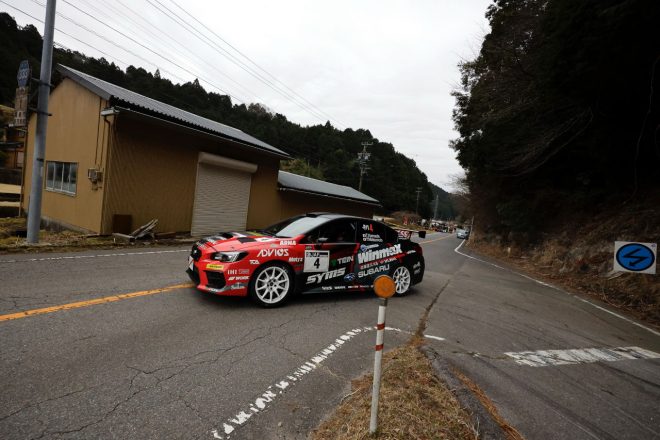 スバルWRXラリーチャレンジ（鎌田卓麻／SUBARU RALLY CHALLENGE）　2023全日本ラリー第2戦新城