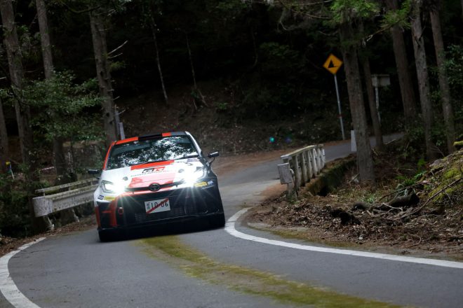 トヨタGRヤリスGR4ラリーDAT（眞貝知志／TOYOTA GAZOO Racing）　2023全日本ラリー第2戦新城