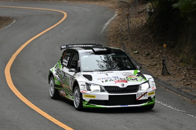 新城ラリー“最後のウイナー”となったヘイキ・コバライネン（シュコダ・ファビアR5）