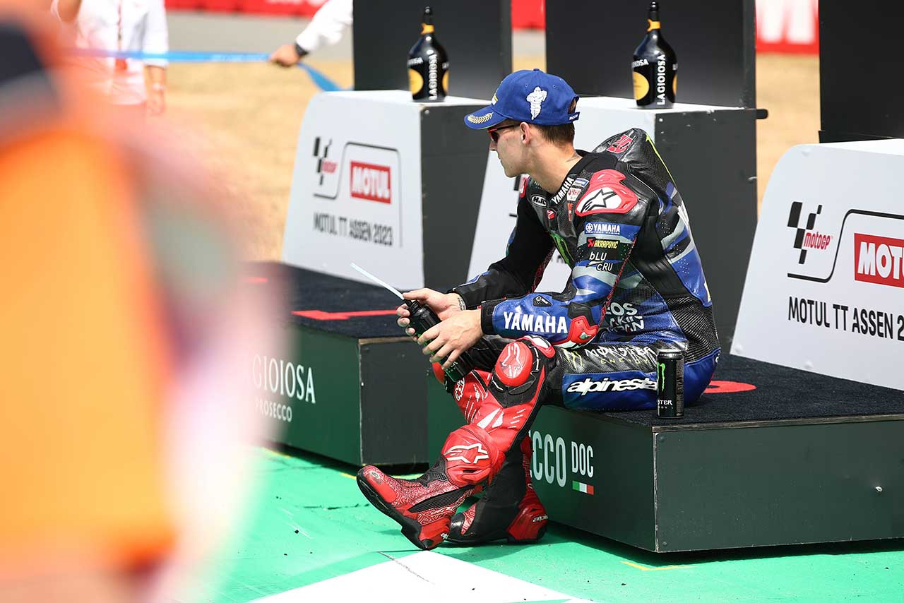 ファビオ・クアルタラロ（モンスターエナジー・ヤマハMotoGP）／2023MotoGP第8戦オランダGP