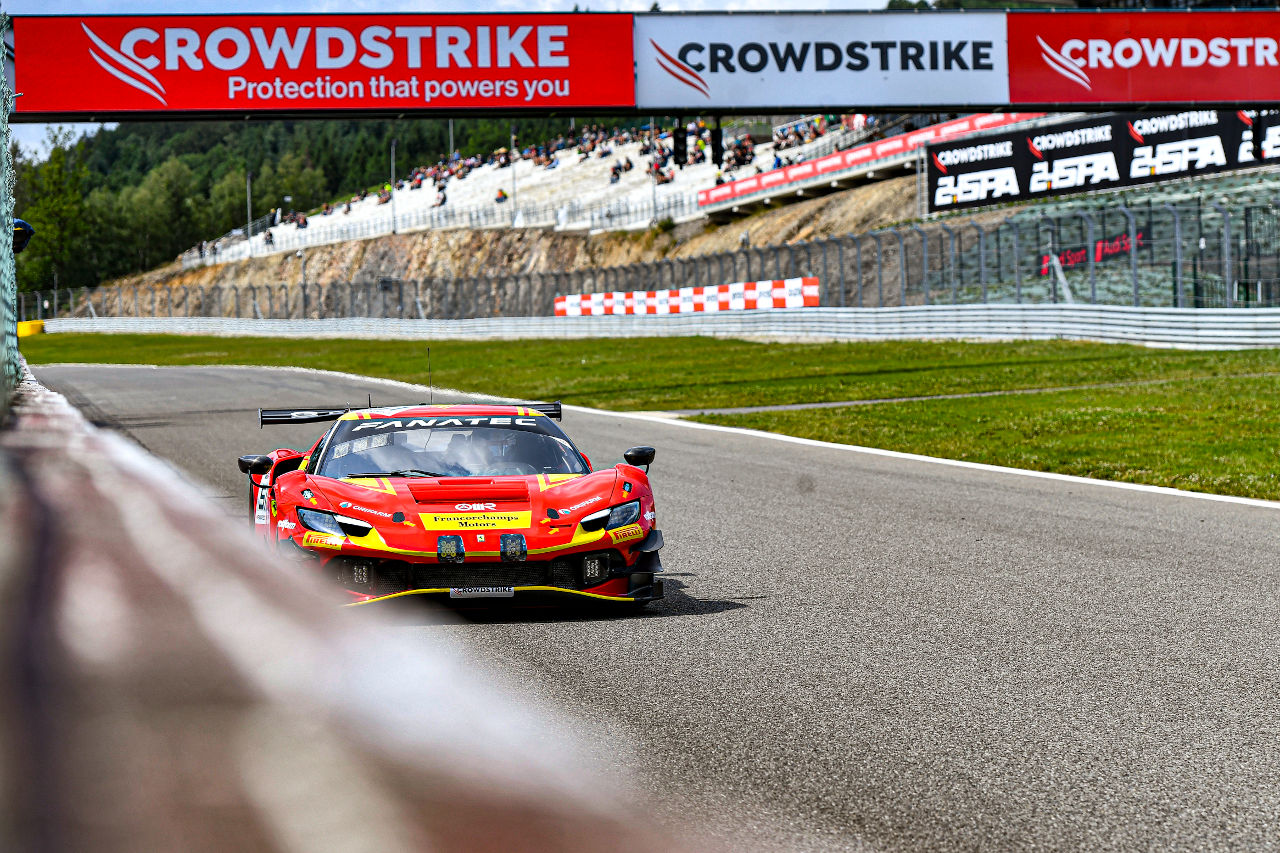 51号車フェラーリ296 GT3（AFコルセ）　2023スパ24時間