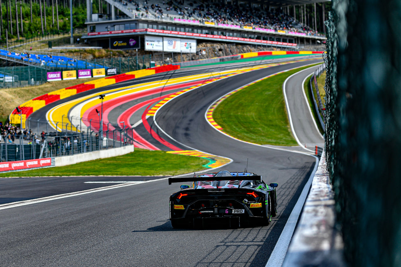 6号車ランボルギーニ・ウラカンGT3エボ2（K-Paxレーシング）　2023スパ24時間