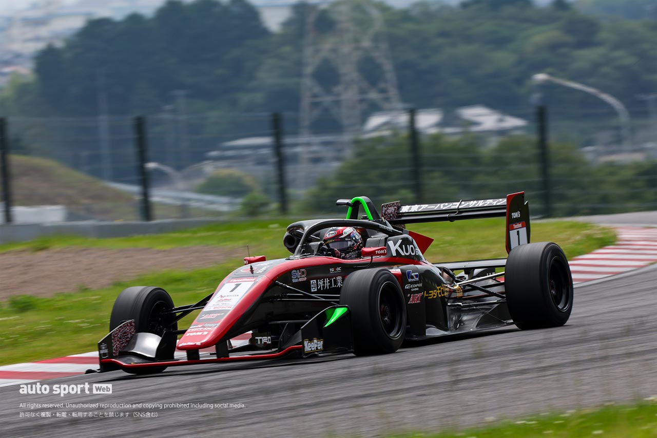 スーパーフォーミュラ・ライツ第3大会鈴鹿　平良響（モビリティ中京 TOM'S 320 TGR-DC）