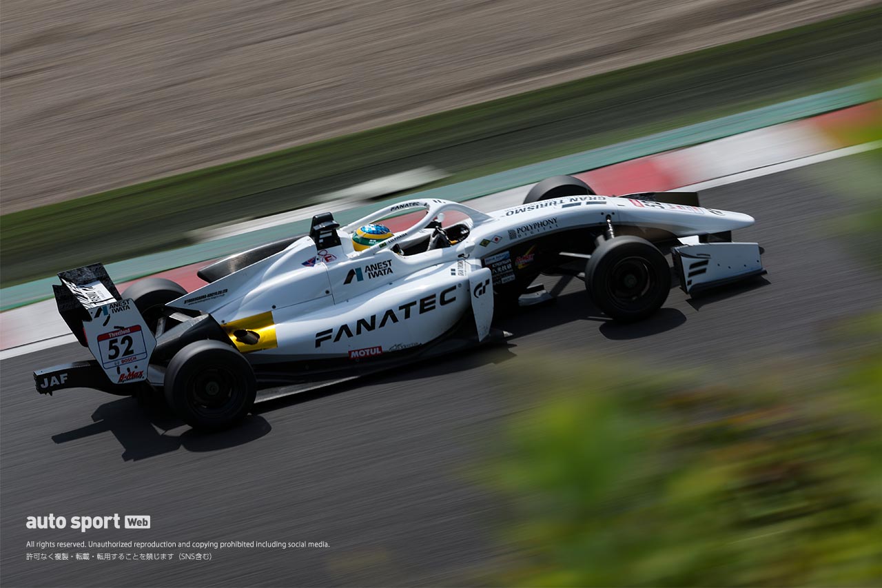 スーパーフォーミュラ・ライツ第3大会鈴鹿　イゴール・オオムラ・フラガ（FANATEC-GRAN TURISMO with B-MAX）