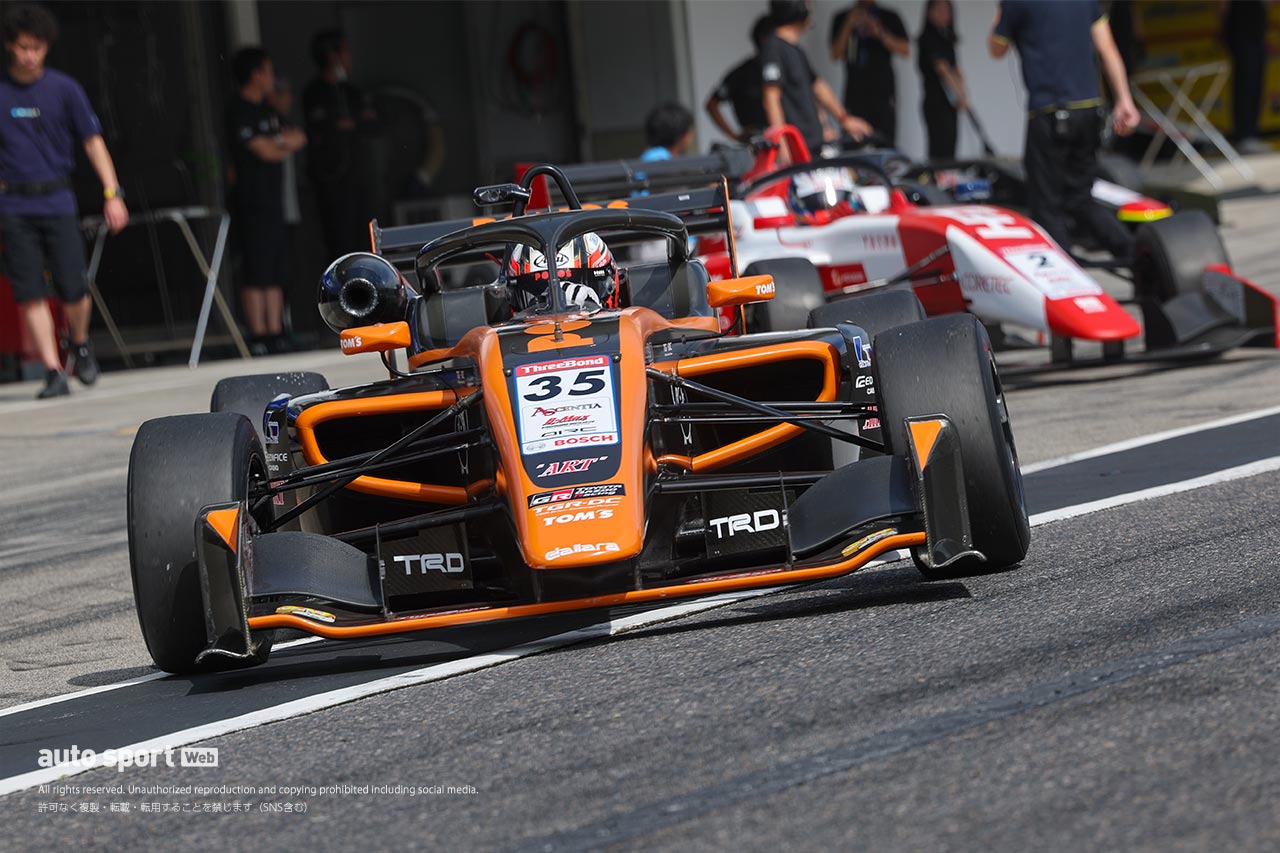 スーパーフォーミュラ・ライツ第3大会鈴鹿　野中誠太（PONOS Racing TOM'S 320 TGR-DC）