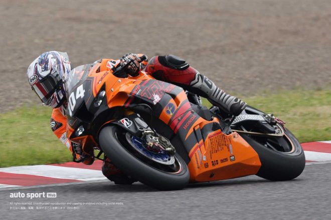 清成龍一（TOHO Racing）／2023鈴鹿8耐合同テスト